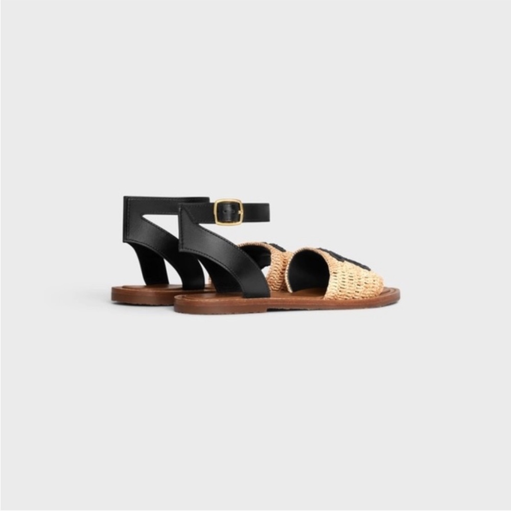 Celine Lympia flat strap sandal - Picture 2 of 7